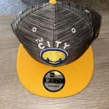 Golden State Warriors New Era 9FIFTY “Blurred Trick Collection” Snapback Hat