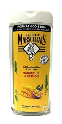 Bio Duschgel Mango & Passionsfrucht Duft original französisches Duschgel 650ml !