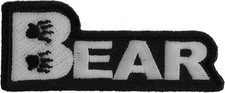 Bear Patch- 3x1.25 inch - P2751