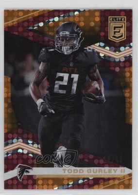 2020 Panini Donruss Elite Orange 15/49 Todd Gurley II #100 qw7