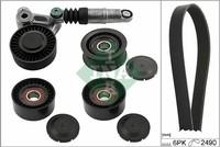 Keilrippenriemensatz FÜR Audi A6 C6 (4F2) - Schaeffler INA 529 0209 10