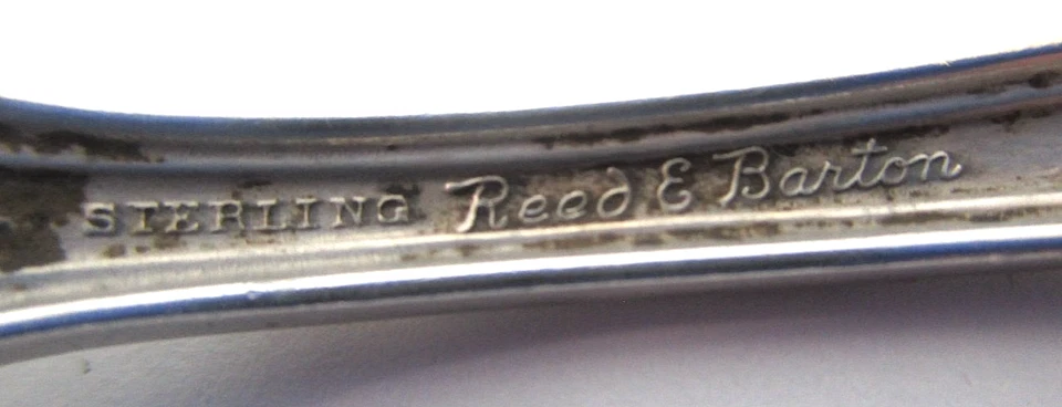 Ложка суповая кремовая Reed & Barton из чистого серебра Francis I - Изображение 4 из 4