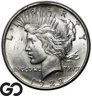 1922-D Peace Dollar, Solid Gem BU++