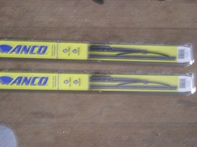 ANCO 31-13 WINDSHIELD WIPER BLADE 31 SERIES 13'' BLACK METAL FRAME QTY OF 2