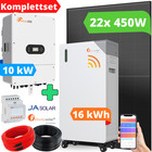 10kWp Solaranlage Komplettpaket mit Speicher 16kWh Photovoltaikanlage Set Solar