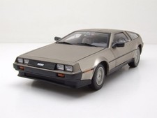 Modellino auto DeLorean LK Coupe 1981 acciaio inox 1:18 Sun Star