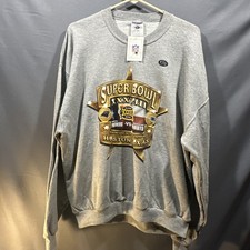 vintage gray SuperBowl XXXVIII Carolina Panthers vs. New EnglandPatriots XL 154
