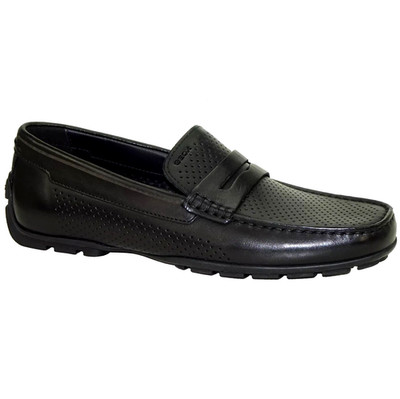 Herren Geox U Moner A Leder Mokassin Slipper Atmungsaktiv Ultraleicht Halbschuhe Schuhe