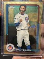 Marketplace image: 2026 Topps Series 2 Flagship Collection #10 Dansby Swanson Cubs 1/1 Superfractor
