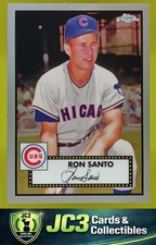 2021 Topps Chrome Platinum Anniversary Ron Santo #619 Chicago Cubs