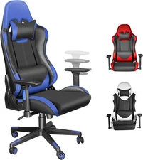 Ergonomic Gaming Chair Computer Chair for Adults or Teens with Adjustable Armres