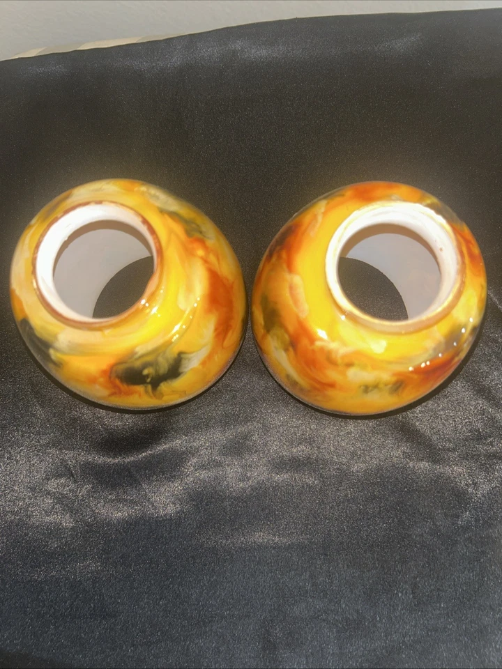 Westinghouse 8131100 - Handblown Fire Pit Glass Shade Pendant Light Set Of 2 - Image 3 of 4