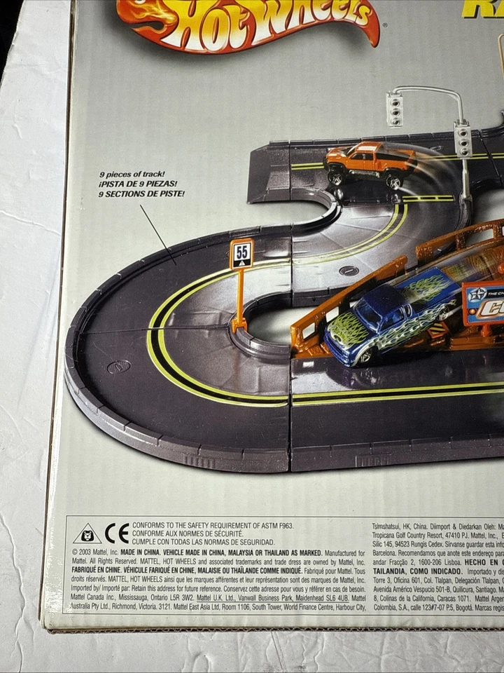 Hot Wheels Race And Track Set, 2003, With Cobra Car - Image 3 of 4