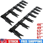 Bucket Tooth Bar 46/49/53/57/61'' Heavy Duty Bucket Teeth Bar for Tractor Loader