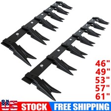 Bucket Tooth Bar 46/49/53/57/61'' Heavy Duty Bucket Teeth Bar for Tractor Loader