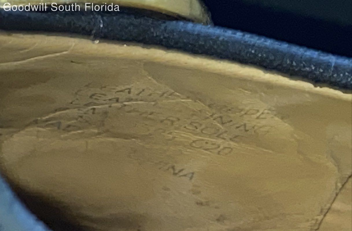 Authentic Tory Burch Womens Chelsea Black Cap-Toe Ballet Flats Size 8.5M Worn thumbnail 10