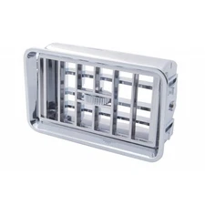 Freightliner FLD Classic Heater A/C Vent / Chrome Plastic Dash Vent Grill