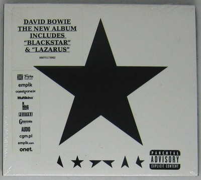 David Bowie - Blackstar - ( CD ) Sony Music CD/ Sealed/Brand new !