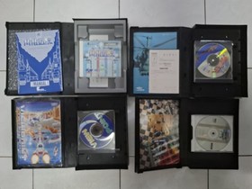 8 FM-Towns Games [ All Authentic Tested & Working ] FMT Japan