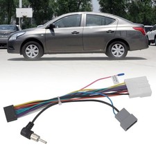 20Pin Wiring Harness Adapter Android Stereo Power Cable Kit Interface Fit Nissan