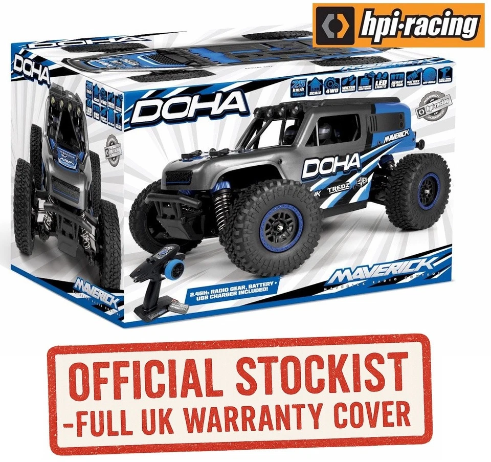HPI Maverick DOHA 1/20 4WD Electric 2.4Ghz Fast Mini RC Car (Colour Choice) - Image 1 of 4