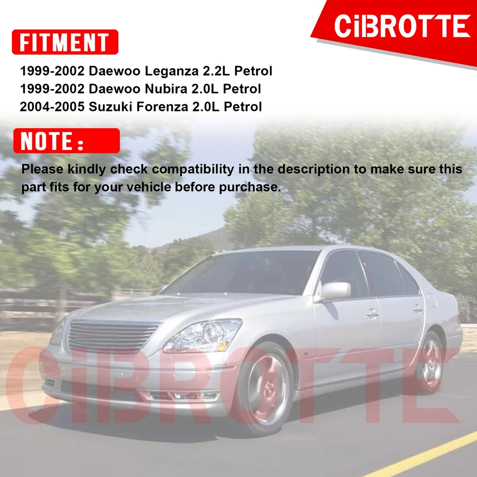 Aluminum Valve Cover & Gasket 04-05 Suzuki Forenza 99-02 Daewoo Nubira Leganza - Image 3 of 4