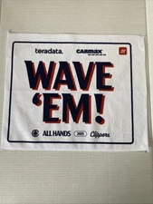 LA Clippers 2025 Playoffs WAVE EM Rally Towel Intuit Dome Giveaway LOS ANGELES