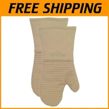 Silicone Oven Mitts Set for Kitchen, 2-Pack