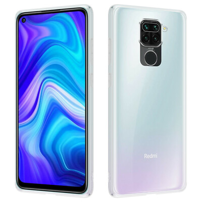 HSP Handy Hülle für Xiaomi Redmi Note 9s | 9 Pro Transparent Silikon Schutz Case
