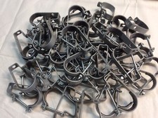 Lot Of 62 Pipe J Hanger Felt Lined 11/4” FNW 7026 Felted Quantity 62 Pieces