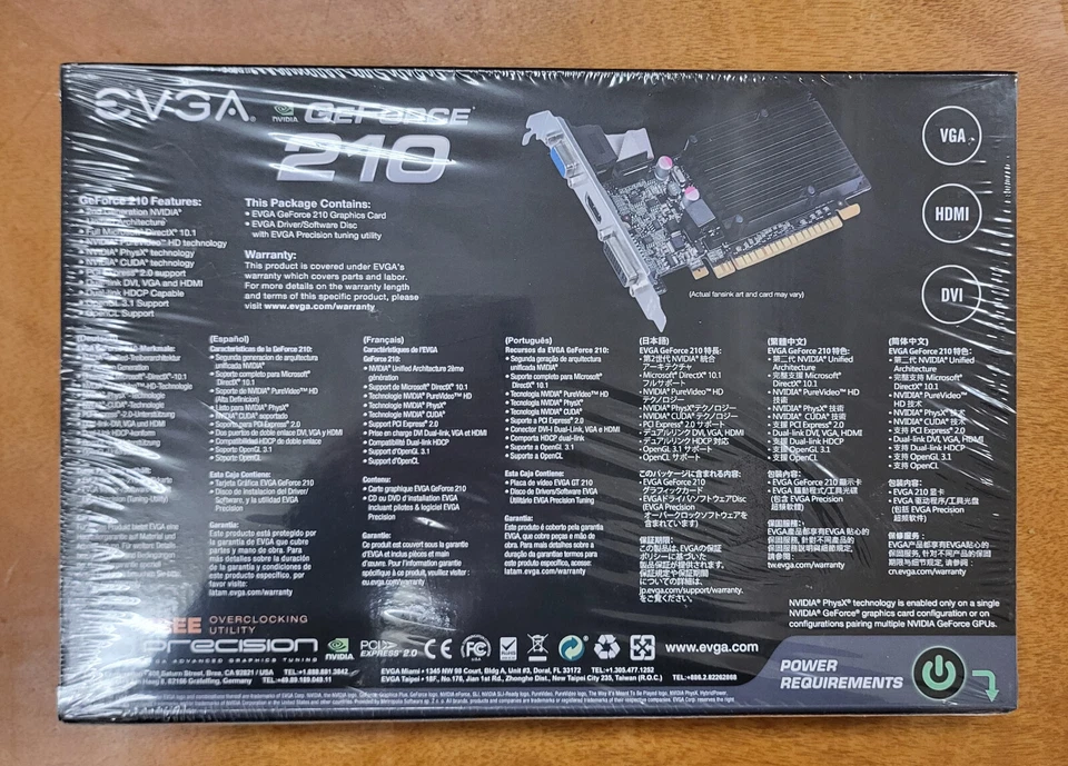 EVGA GeForce 210 DDR3 SEALED - Image 2 of 2