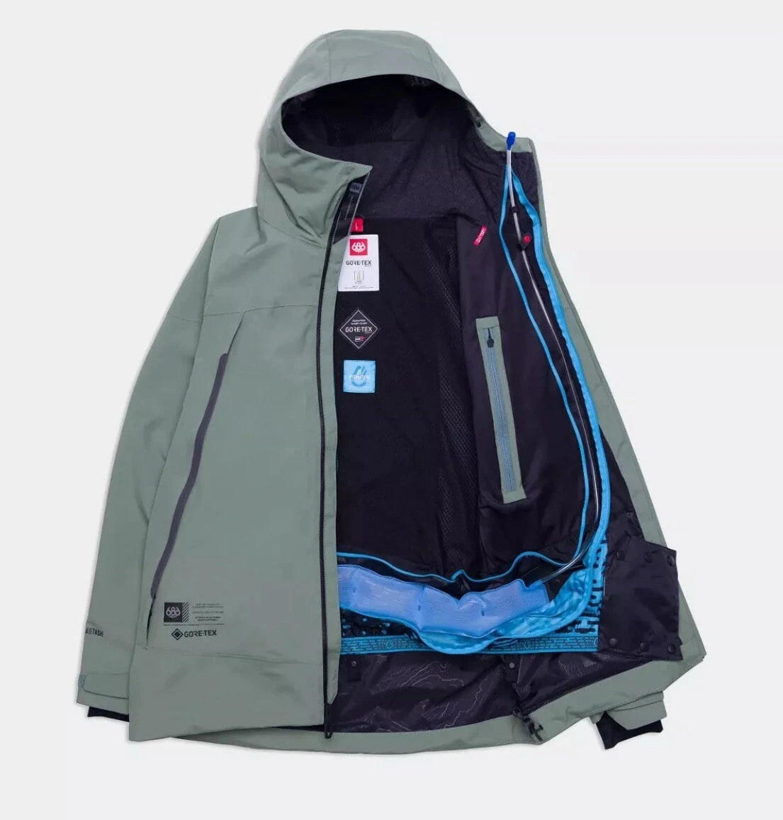 686 gore-tex hydrastash sync snow ski jacket