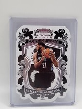 2021-22 Panini Crown Royale - Coat of Arms #CT-LMA LaMarcus Aldridge (MEM)