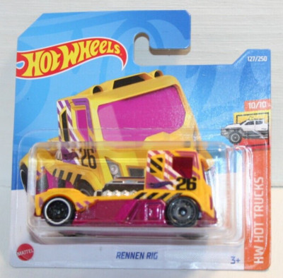 2022 Hot Wheels Rennen Rig 127/250 HCX55 60 Pack Short Card