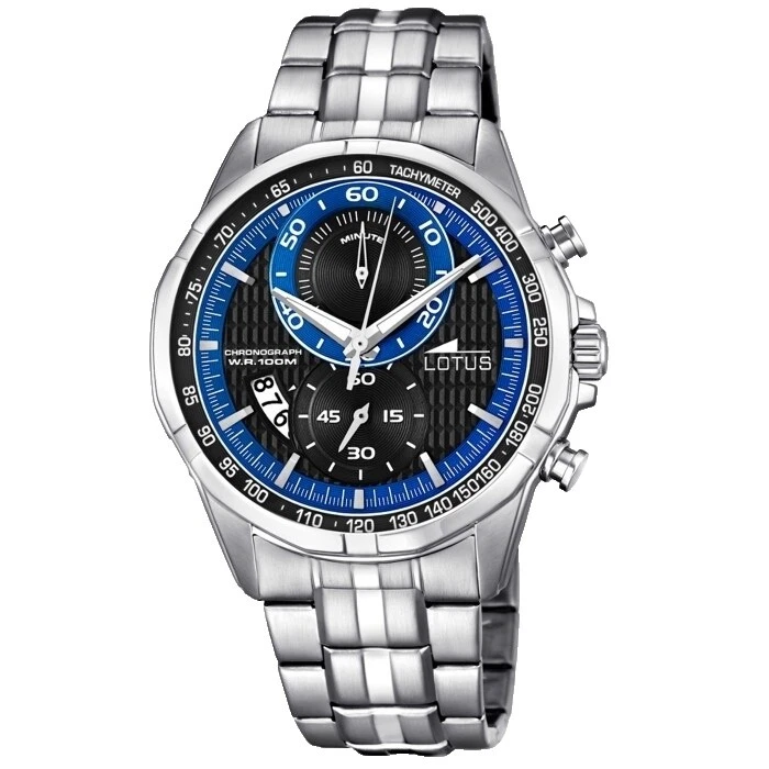 Lotus Analog Silver Band Wristwatches