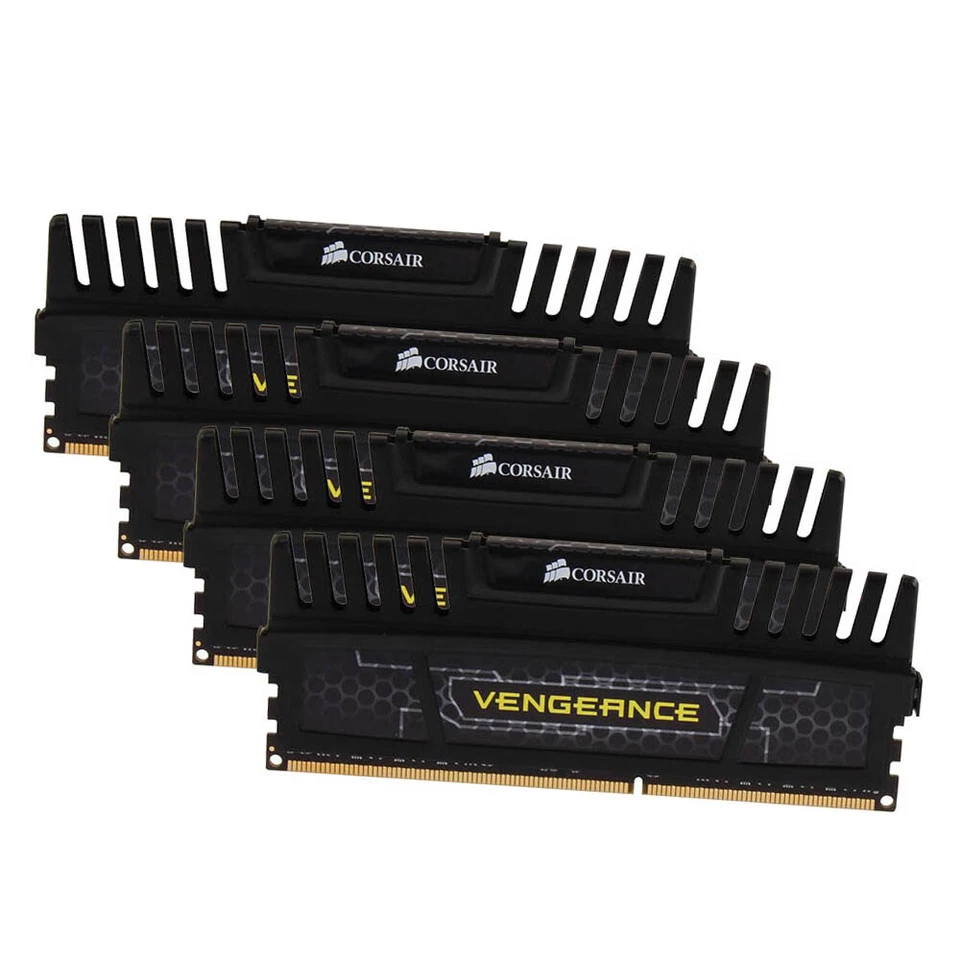 Corsair 32GB 4x 8GB DDR3 OC 2133MHz PC3-17000U Overclocking Desktop Memory SDRAM - Image 3 of 4