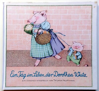 Tatjana Hauptmann EIN TAG IM LEBEN DER DOROTHEA WUTZ die-cuts 1982