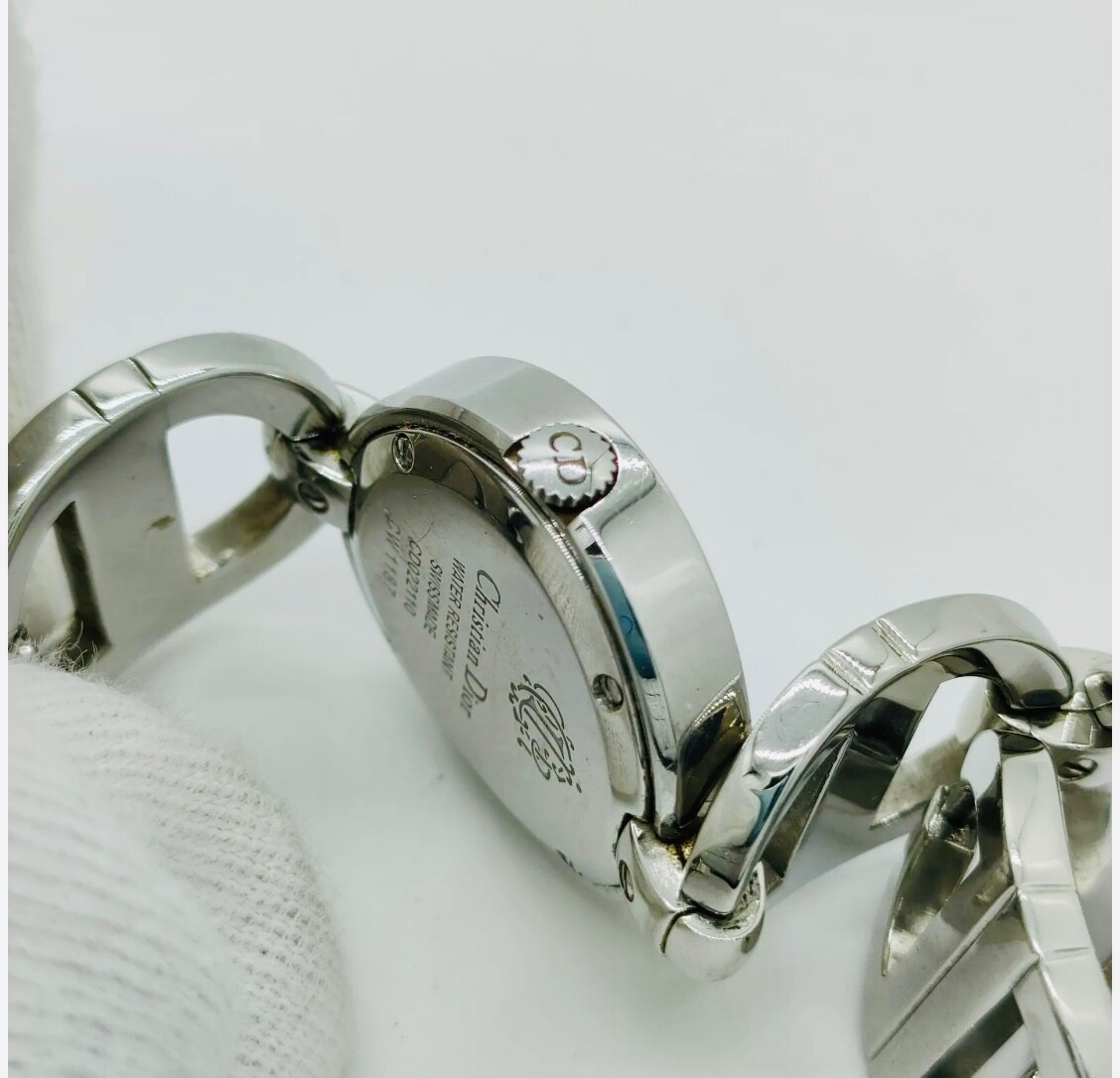 Auth Christian Dior Watch CD022110 25mm Women's Silver | eBay Auth Christian Dior Watch CD022110 25mm Women's Silver | eBay