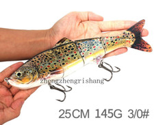 Extra Large 250mm/148g Lures Swimbait Multi Jointed Trout Glider Baits Hard Lure
