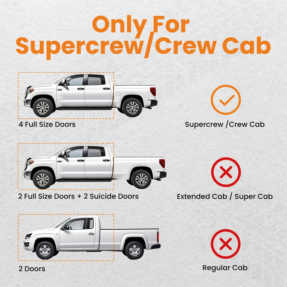 Caja de carga de almacenamiento trasera debajo del asiento para Ford F150 SuperCrew cabina y doble cabina 15-23 Foto 4 de 4