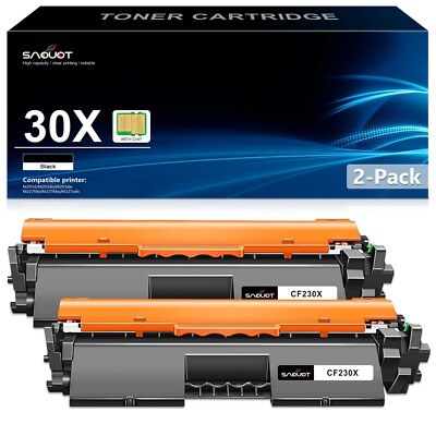 CF230A CF230X Toner For HP 30A 30X LaserJet Pro MFP M227fdw M203dn M203dw(2Pack)