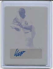 Kenya Huggins Jr 2020 Leaf Perfect Game Auto SP #1/1 Magenta Print Plate