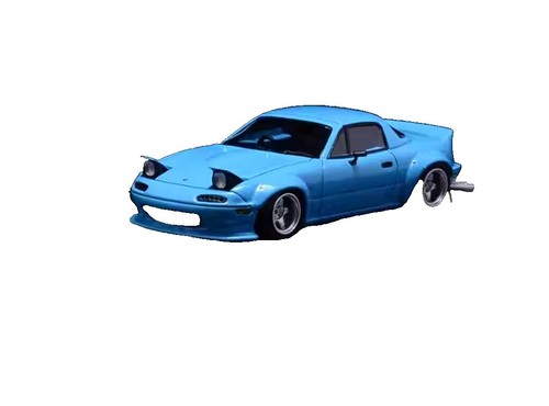 Mini GT Mazda RX-7 RE-Amemiya Chrome Blue MDX 2025 Event Exclusive