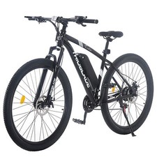 Electric Bike 27.5" Unisex Adult Bikes Cycle 21 Speed Bicycle 36V 10.4Ah Cycling