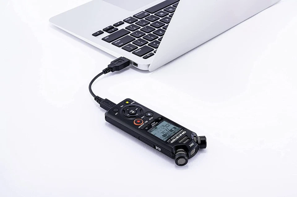 Olympus - LS-P5 - 16GB Bluetooth High-Resolution Audio Recorder - Black - Image 3 of 4