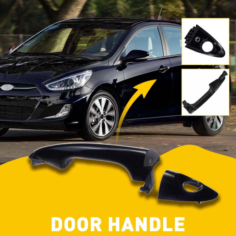 For 2012-2017 Hyundai Accent Door Handle Outside Exterior Front LH ...