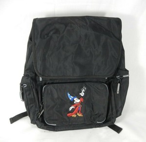 Negro Walt Disney World Kids Mochila Mickey Mouse Mago Hechicero Para  Libros | eBay