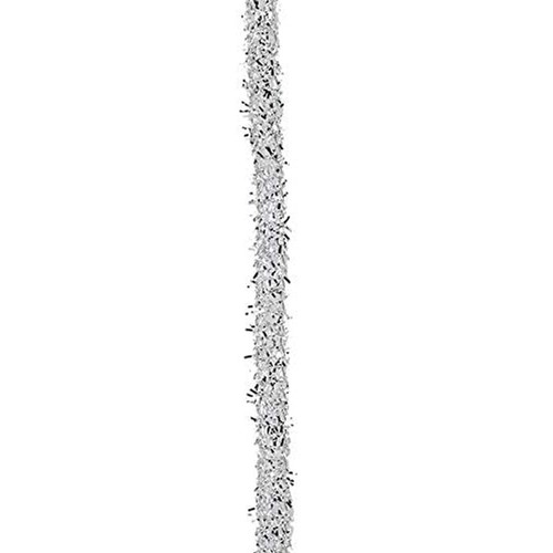 Silver Metallic Mini Tinsel Cord - 1/4" Wide X 25 Yards (56171999) - Picture 2 of 2