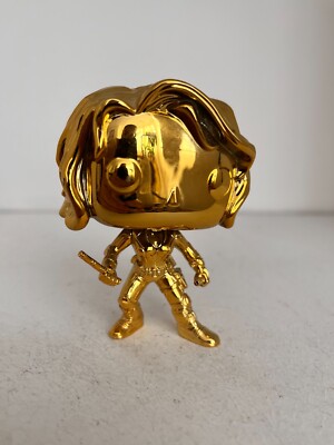 Funko Pop Vinyl #380 Gold Chrome Black Widow Figur Marvel 10 Studios Serie