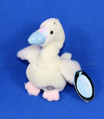 Schwan Ripple My Blue Nose Friends Nr. 92 Plüsch 13 cm groß weiß rosa NEU
